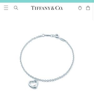 Tiffany & Co Open Heart Bracelet
